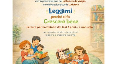 Locandina Leggimi perchè ci fa Crescere bene